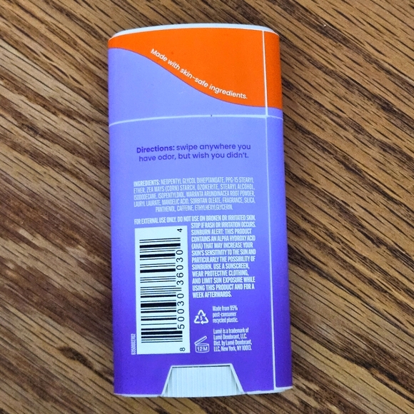 LUME whole body deodorant Lavender Sage 2.6oz - Picture 2 of 2